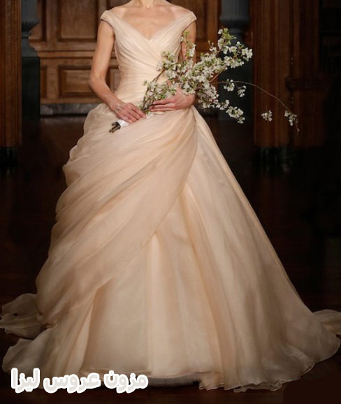 لباس عروس دامن پفی