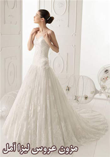 لباس عروس 2014 آیری در مزون عروس لیزا آمل