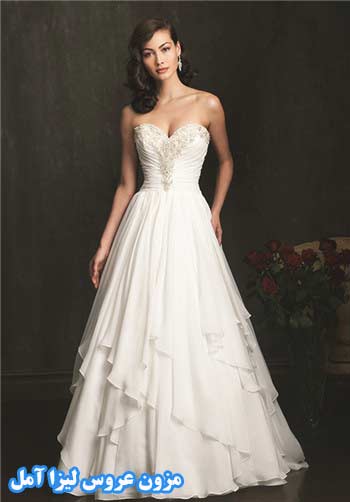 لباس عروس 2014 آلئوره (طرف قرارداد با مزون عروس لیزا)
