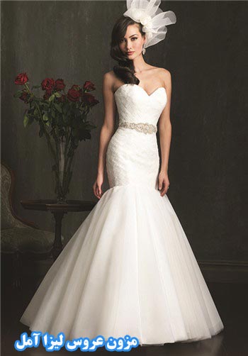 لباس عروس 2014 آلئوره (طرف قرارداد با مزون عروس لیزا)